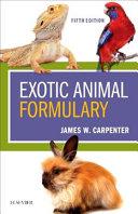 obrázek zboží Exotic Animal Formulary 5. edition