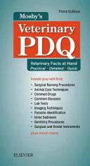 obrázek zboží Mosby's Veterinary PDQ Veterinary Facts at Hand 3rd Edition -