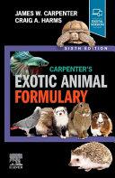 obrázek zboží Carpenter's Exotic Animal Formulary, 6th Edition