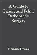 obrázek zboží A Guide to Canine and Feline Orthopaedic Surgery, Fourth edition