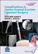 obrázek zboží Complications in Canine Cranial Cruciate Ligament Surgery