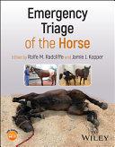 obrázek zboží Emergency Triage of the Horse 1st Edition připravuje se 