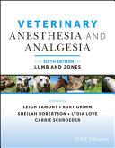 obrázek zboží Veterinary Anesthesia and Analgesia: The Sixth Edition of Lumb and Jones přpravuje se 