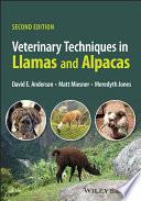 obrázek zboží Veterinary Techniques in Llamas and Alpacas 2nd edition