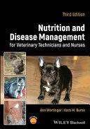 obrázek zboží Nutrition and Disease Management for Veterinary Technicians and Nurses, 3rd Edition připravuje se 