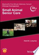 obrázek zboží Blackwell's Five-Minute Veterinary Consult Clinical Companion: Small Animal Senior Care připravuje se 