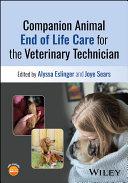 obrázek zboží Companion Animal End of Life Care for the Veterinary Technician