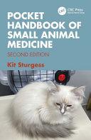 obrázek zboží Připravuje se Pocket Handbook of Small Animal Medicine