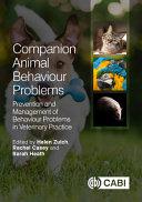 obrázek zboží Companion Animal Behaviour Problems: Prevention and Management of Behaviour Problems in Veterinary Practice 