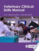obrázek zboží Veterinary Clinical Skills Manual 