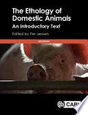 obrázek zboží The Ethology of Domestic Animals: An Introductory Text 3rd Edition