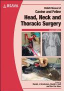obrázek zboží BSAVA Manual of Canine and Feline Head, Neck and Thoracic Surgery, 2nd Edition